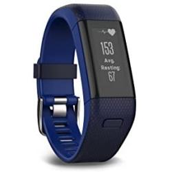 Garmin vívosmart HR+ Regular Fit Activity Tracker - Midnight Blue/Force Blue