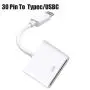 Onepeace 30 pin Female to USB Type C Male USB-C Adapter Cable Computers Components Accessories Adapters Onepeace 30 pin Female to USB Type C Male USB-C Adapter Cable Computers Components Accessories Adapters