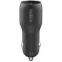 Belkin USB-C Car Charger 30W W/ 4Ft USB-C to Lightning Cable (iPhone Fast Charger for iPhone 11, Pro, Max, XS, Max, XR, X, 8, Plus, iPhone SE 2020) iPhone Car Charger, iPhone Charger