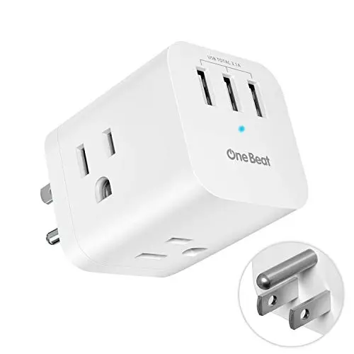 3 Outlet Surge Protector, Multi Plug Outlet Expanders USB Wall Charger with 3 Outlets 3 USB Ports(3.1A), Wall Plug Outlet Extender for Cruise Ship, Home, Office 3 Outlet Surge Protector, Multi Plug Outlet Expanders USB Wall Charger with 3 Outlets 3 USB Ports(3.1A), Wall Plug Outlet Extender for Cruise Ship, Home, Office