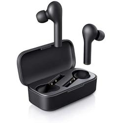 AUKEY True Wireless Earbuds, Bluetooth 5 Headphones in Ear with Charging Case, Hands-Free Headset with Noise Cancellation Mic, Touch Control, 25 Hours Playback for iPhone and Android