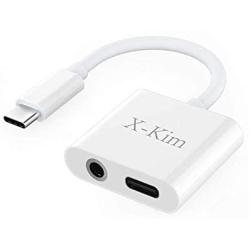 USB C to Headphone Jack Adapter with 3.5mm Aux Audio and Type C Charger Dongle Converter USBC Earphone Adaptor for iPad Pro 12.9" Essential HTC U11 Google Pixel 3 3XL 2 XL Pixel 2 Headphone Adapter