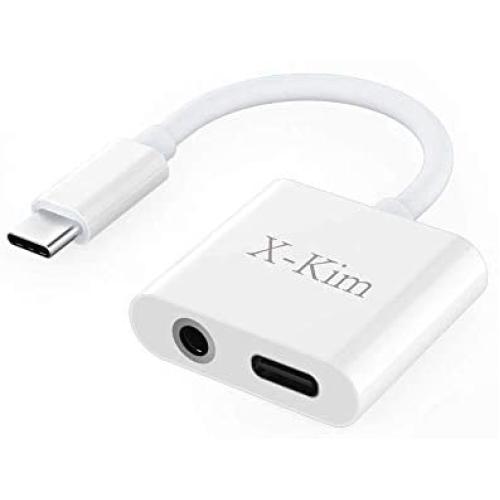 USB C to Headphone Jack Adapter with 3.5mm Aux Audio and Type C Charger Dongle Converter USBC Earphone Adaptor for iPad Pro 12.9" Essential HTC U11 Google Pixel 3 3XL 2 XL Pixel 2 Headphone Adapter