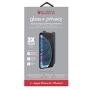ZAGG InvisibleShield Glass+ Privacy Screen Protector for Apple iPhone XR  – 3X Impact Protection