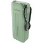 myCharge Adventure Portable Charger Waterproof Power Bank 3350mAh USB Rugged Outdoor External Battery Pack for Camping Accessories, Cell Phone (iPhone, Android for Samsung Galaxy) - Blue