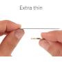 Metal Plate for Magnetic Mount with 3M Adhesive (Set of 8) Extra Thin by Bestrix