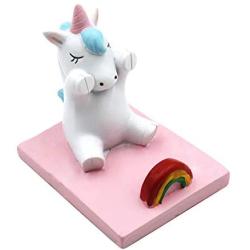 Amamcy Cute Unicorn Cell Mobile Phone Holder Stand, Smartphone Desk Holder for iPhone Xs/Max/XR/X/8/7 Plus/Google Pixel/Samsung Galaxy Note