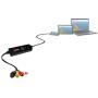 Diamond VC500 USB 2.0 One Touch VHS to DVD Video Capture Device with Easy to use Software, Convert, Edit and Save to Digital Files For Win7, Win8 and Win10