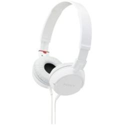 Sony ZX Series Wired On-Ear Headphones, White (MDRZX110/WHI)