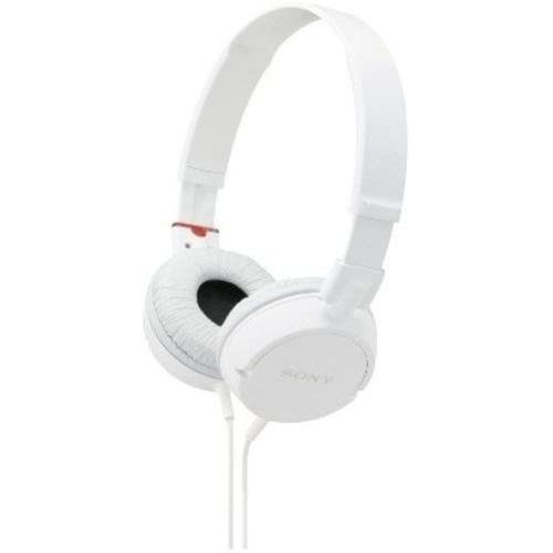 Sony ZX Series Wired On-Ear Headphones, White (MDRZX110/WHI)