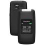 Easyfone A1 3G Unlocked Senior Flip Cell Phone, Big Button Hearing Aids Compatible Easy-to-Use Flip Mobile Phone with Charging Dock(Black)