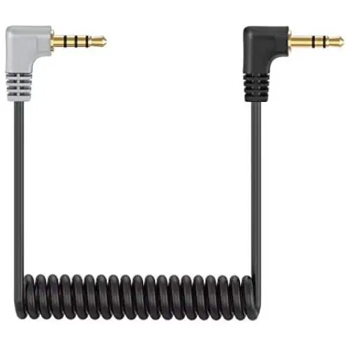 3.5mm TRS to TRRS Microphone Cable, Ancable 1/8 Male to Male Coiled Right Angle Mic Cord Compatible iPhone, Smartphone, Tablets with Rode SC7, VideoMic, VideoMicro Go, BOYA and More External Mic 3.5mm TRS to TRRS Microphone Cable, Ancable 1/8 Male to Male Coiled Right Angle Mic Cord Compatible iPhone, Smartphone, Tablets with Rode SC7, VideoMic, VideoMicro Go, BOYA and More External Mic