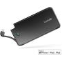 Luxtude PowerEasy Portable Charger for iPhone, Apple Certified Power Bank, 5000mAh Ultra Slim External Battery Pack Built in Lightning Cable, Fast Charging Portable Phone Charger for iPhone11/XS/X/8/6