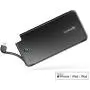 Luxtude PowerEasy Portable Charger for iPhone, Apple Certified Power Bank, 5000mAh Ultra Slim External Battery Pack Built in Lightning Cable, Fast Charging Portable Phone Charger for iPhone11/XS/X/8/6