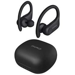 Wireless Earbuds,FIRO TWS Headphones with Soft Ear Hook for Running Gym,Sport Ear Buds IPX5 Waterproof, in-Ear Buds with Best Mic for iPhone&Android,30H Playtime in-Ear Earphones with Charging Case