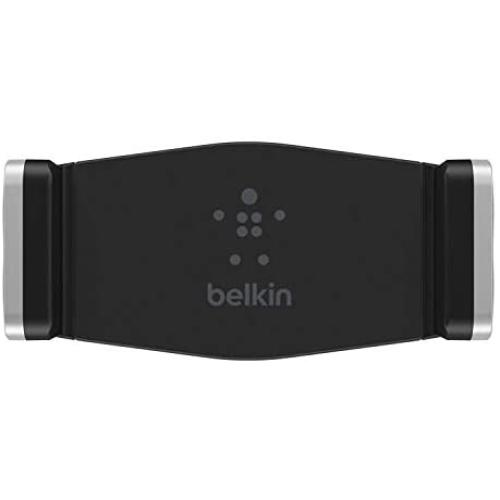 Belkin Universal Car Vent Mount for iPhone, Samsung Galaxy and Most Smartphones up to 5.5 inches (Latest Model), Black and Silver, Model Number: F7U017bt