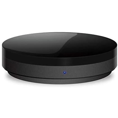 ZESTYI Wifi Smart IR Remote Voice Control AC, TV, Fan, STB | Work with Alexa&Google Assistance | Remote Control by App | Compatible with Apple and Android, Black