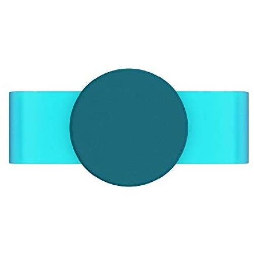 PopSockets PopGrip Slide for iPhone Xs Max Apple Silicone Case - Turbo Ice
