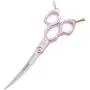 Moontay 6.5" Professional Curved Pet Grooming Scissor, Dog Cat Grooming Shear/Scissor with Ultra-Light Aeronautical Aluminum Handle, 440C Japanese Stainless Steel Grooming Scissor Moontay 6.5" Professional Curved Pet Grooming Scissor, Dog Cat Grooming Shear/Scissor with Ultra-Light Aeronautical Aluminum Handle, 440C Japanese Stainless Steel Grooming Scissor