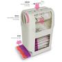 UltiCare VetRx U-100 UltiGuard Safe Pack Pet Insulin Syringes 3/10cc, 29G x 1/2”, 100ct