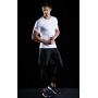 ATHLIO 1 or 3 Pack Mens Cool Dry Short Sleeve Compression Shirts, Sports Baselayer T-Shirts Tops, Athletic Workout Shirt