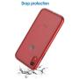 JETech Case for Apple iPhone XR 6.1-Inch, Shock-Absorption Bumper Cover, Red