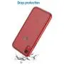 JETech Case for Apple iPhone XR 6.1-Inch, Shock-Absorption Bumper Cover, Red