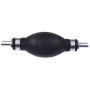 NAVARME 2Pcs 3/8"(10mm) Rubber Metal One Way Valve Fuel Pump Line Hose Hand Primer Bulb for Car Marine Boat 3/8 9001080A