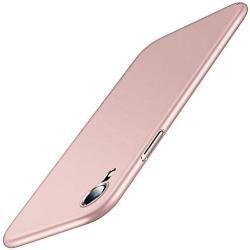 TORRAS Slim Fit iPhone XR Case, Ultra-Thin Hard Plastic Full Protective Cover with Matte Finish Grip Phone Case for iPhone XR 6.1inch (2018), Rose Gold