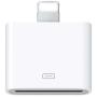 AKWOR 30 Pin Adapter | 8 Pin Male to 30 Pin Female | Works with Smartphones, Cars, Docking Stations and More - White