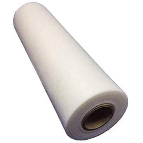No Show Mesh Machine Embroidery Stabilizer 12" x 25 Yard - Invisible Mesh Cut Away Stabilizer Medium Weight - White
