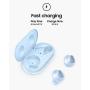Samsung Galaxy Buds+ Plus, True Wireless Earbuds w/improved battery and call quality (Wireless Charging Case included), Cloud Blue– US Version