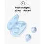 Samsung Galaxy Buds+ Plus, True Wireless Earbuds w/improved battery and call quality (Wireless Charging Case included), Cloud Blue– US Version