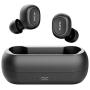 QCY T1 True Wireless Earbuds with Microphone, TWS 5.0 Bluetooth Headphones,Compatible for iPhone, Android and Other Leading Smartphones, Black