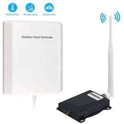 AT&T Cell Phone Signal Booster 4G LTE Cell Phone Booster Amplifier Indoor obdator 700Mhz Band 12 High Gain 65dB Signal Booster ATT Mobile Phone Signal Booster for Home and Office