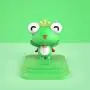 Frog Phone Holder - Adjustable Stand - Lovely Animal Desktop Cell Phone Stand, Creative Cartoon Multi-Function Desk Phone Stand, Smartphone Dock,Frog Gift for Girl (Green Frog, 17 X 8 X 5 cm)