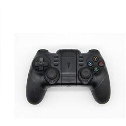 ASDQ HAVA-X6 Wireless Gamepad Bluetooth Joystick, Mobile Phone Controller, for PS3, for Android/iOS System Cellphone, for Windows PC System (Color : Black)