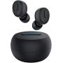 BEBEN Bluetooth 5.0 True Wireless Earbuds, IP68 Waterproof 30H Cyclic Playtime TWS Stereo Headphones for iPhone Android with Charging Case, in-Ear Earphones Headset with mic for Sport/Travel/Gym