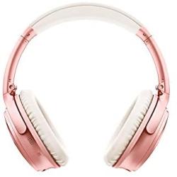 Bose QuietComfort 35 II Wireless Bluetooth Headphones, Noise-Cancelling, with Alexa Voice Control - Rose Gold