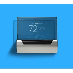 GLAS Smart Thermostat by Johnson Controls, Translucent OLED Touchscreen, Wi-Fi, Mobile App, Works with Amazon Alexa