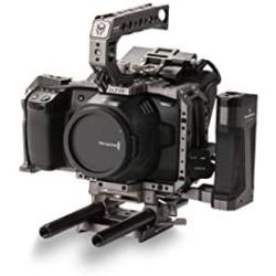 Tiltaing Camera Cage for BMPCC 4K/6K Advanced Kit, Tilta Gray
