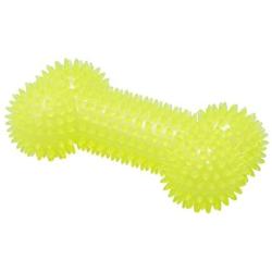 Petper Dog Chew Toys Squeaky Bone Design Pet Toy with Massage Particles