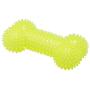 Petper Dog Chew Toys Squeaky Bone Design Pet Toy with Massage Particles