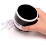 Premium Handheld Vacuum Cleaner | Cordless Mini Handheld Vacuum | Desk Vacuum | Crumb Vacuum | Glitter Vacuum | Hand Vacuum for Home, Office, Car | Battery Operated Keyboard Cleaner (Black)