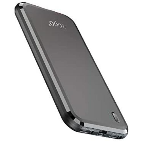 TG90 Power Bank 10000mAh Portable Battery Charger for Cell Phones External Battery Power Packs, Ultra Slim Portable Phone Charger Compatible with iPhone Android Phone Smart Devices
