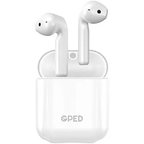 Bluetooth Wireless Earbuds Bluetooth Headphones with 30H Playtime HiFi 3D Stereo Sound,IPX5 Waterproof Built-in Mic Earphones CVC8.0 Apt-X with Charging Case for Sports,White Bluetooth Wireless Earbuds Bluetooth Headphones with 30H Playtime HiFi 3D Stereo Sound,IPX5 Waterproof Built-in Mic Earphones CVC8.0 Apt-X with Charging Case for Sports,White