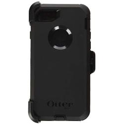 OtterBox DEFENDER SERIES Case for iPhone SE (2nd gen - 2020) and iPhone 8/7 (NOT PLUS) - Frustration Free Packaging - BLACK