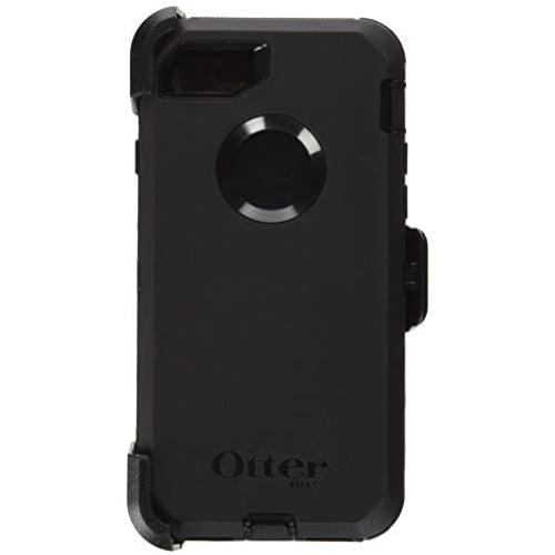 OtterBox DEFENDER SERIES Case for iPhone SE (2nd gen - 2020) and iPhone 8/7 (NOT PLUS) - Frustration Free Packaging - BLACK