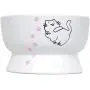 Raised Cat Water Bowl,Elevated, Porcelain Made, Pet Supplies, Backflow Prevention, Stress Free, Safety Choice for Your pet, Superior for Drinking Water Raised Cat Water Bowl,Elevated, Porcelain Made, Pet Supplies, Backflow Prevention, Stress Free, Safety Choice for Your pet, Superior for Drinking Water