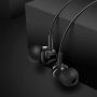 XHNFCU Stereo Earbuds in-Ear Headphones with Microphones Noise Isolating,High Definition and Heavy Bass Earphones,for Mobile Phone,Laptops,Gaming(Black+White+Pink+Blue 4 Pack)